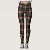 Scotstee Clan Lindsay Hunting Wappen Tartan Women Leggings (Vorderseite)