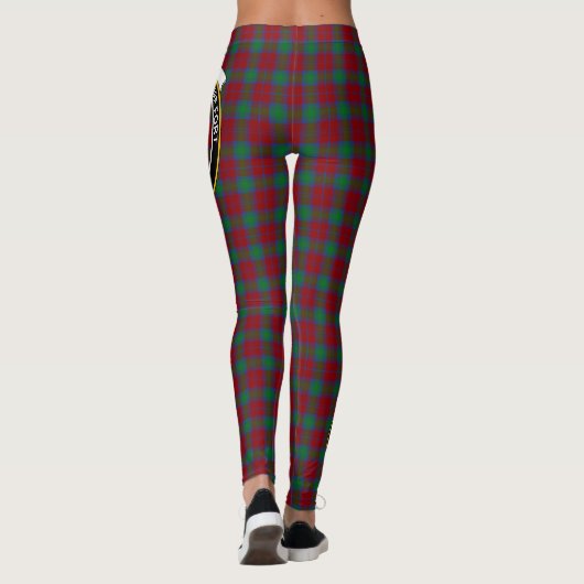 Scotstee Clan Lindsay Modern Wappen Tartan Women Leggings (Rückseite)