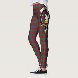 Scotstee Clan Lindsay Modern Wappen Tartan Women Leggings