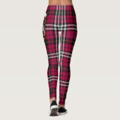 Scotstee Clan Little Wappen Tartan Frauen Leggings (Rückseite)