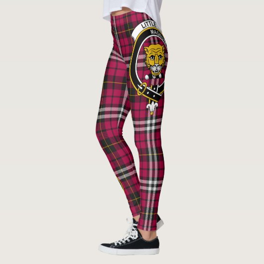 Scotstee Clan Little Wappen Tartan Frauen Leggings (Links)