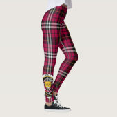 Scotstee Clan Little Wappen Tartan Frauen Leggings (Rechts)