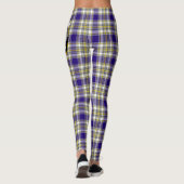 Scotstee Clan Livingstone Dress Wappen Tartan Wome Leggings (Rückseite)