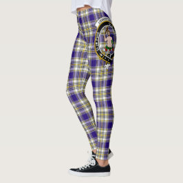 Scotstee Clan Livingstone Dress Wappen Tartan Wome Leggings