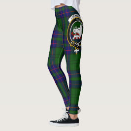Scotstee Clan Lockhart Modern Wappen Tartan Women Leggings