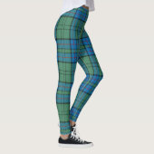 Scotstee Clan Lockhart Tartan Frauen Leggings (Rechts)