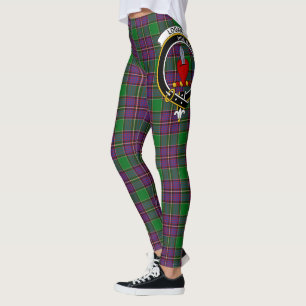 Scotstee Clan Logan Crest Tartan Damen Leggings