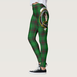 Scotstee Clan Logie Wappen Tartan Women Leggings