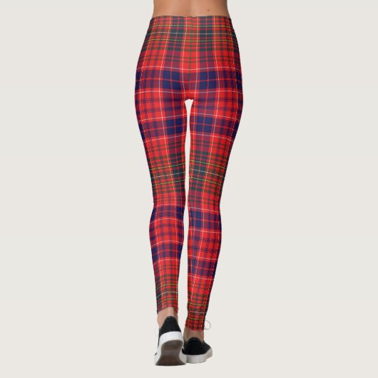 Scotstee Clan Lumsden Tartan Frauen Leggings (Rückseite)