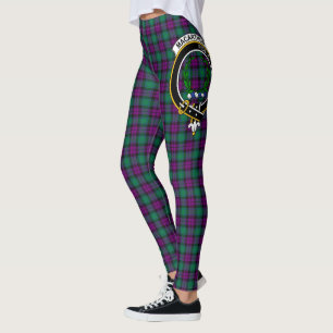 Scotstee Clan MacArthur von Milton Wappen Tartan Leggings