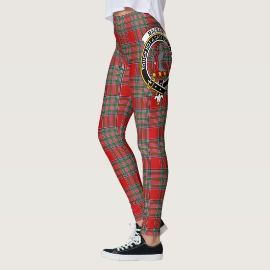 Scotstee Clan MacBain Wappen Tartan Women Leggings (Links)