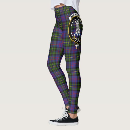 Scotstee Clan MacCallum von Berwick Wappen Tartan Leggings (Links)