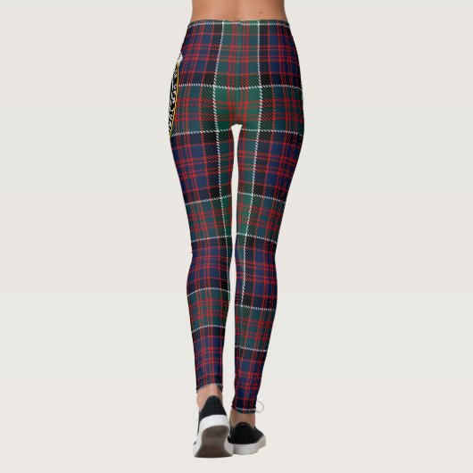 Scotstee Clan Macdonald Wappen Tartan Women Leggin Leggings (Rückseite)