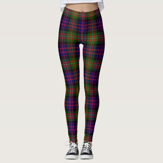 Scotstee Clan MacDonell of Glengarry Modern Tartan Leggings (Vorderseite)