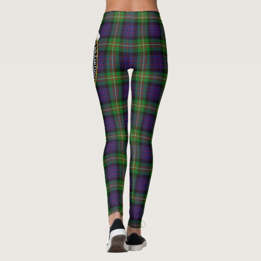 Scotstee Clan MacDonell von Glengarry Wappen Tarta Leggings (Rückseite)