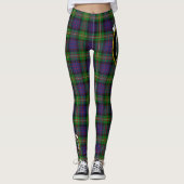 Scotstee Clan MacDonell von Glengarry Wappen Tarta Leggings (Vorderseite)