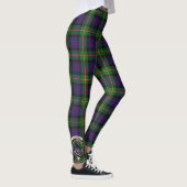 Scotstee Clan MacDonell von Glengarry Wappen Tarta Leggings (Rechts)
