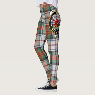 Scotstee Clan MacDuff Dress Ancient Crest Tartan r Leggings