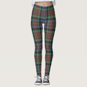Scotstee Clan MacDuff Jagd Ancient Tartan Women Leggings (Vorderseite)