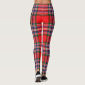 Scotstee Clan MacFarlane Modern Wappen Tartan Wome Leggings (Rückseite)