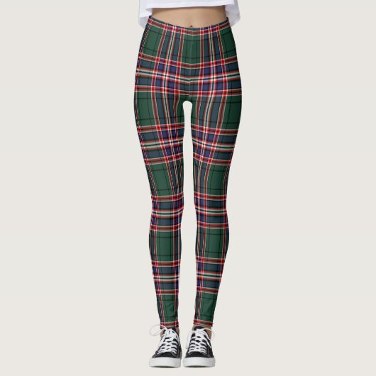 Scotstee Clan MacFarlane Tartan Leggings (Vorderseite)