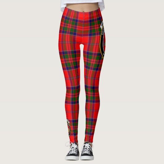 Scotstee Clan MacGillivray Wappen Tartan Women Leggings (Vorderseite)