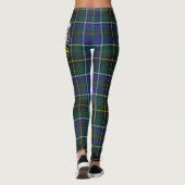 Scotstee Clan MacInnes Modernes Wappen Tartan Wome Leggings (Rückseite)