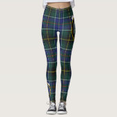 Scotstee Clan MacInnes Modernes Wappen Tartan Wome Leggings (Vorderseite)