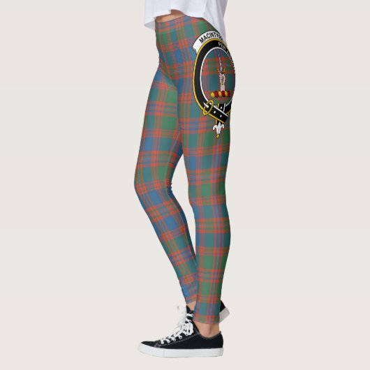 Scotstee Clan MacIntyre Ancient Wappen Tartan Wome Leggings (Links)