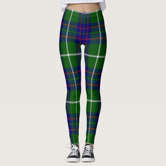 Scotstee Clan MacIntyre Jagd Modern Tartan Wome Leggings (Vorderseite)