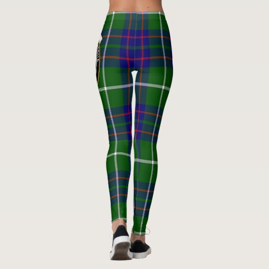 Scotstee Clan MacIntyre Jagd Modernes Wappen Tarta Leggings (Rückseite)
