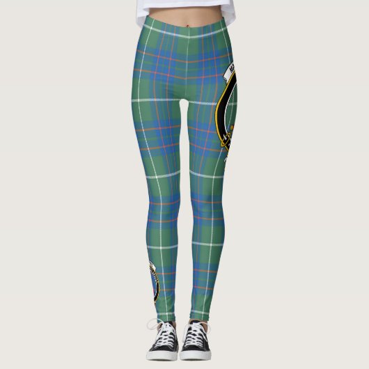 Scotstee Clan MacIntyre Jagen Ancient Wappen Leggings (Vorderseite)