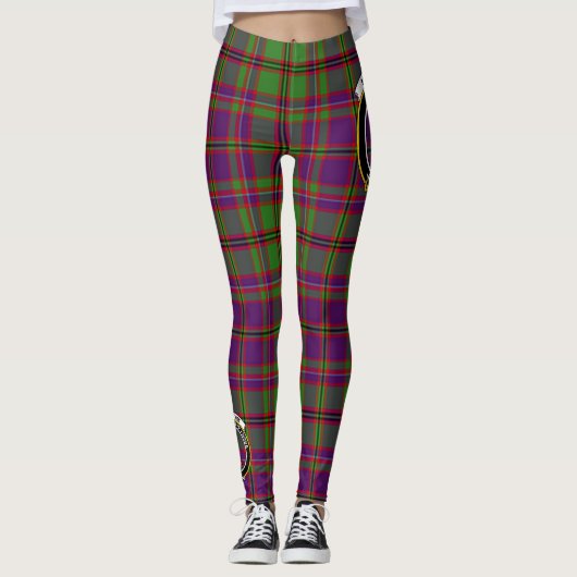Scotstee Clan MacIntyre of Glenorchy Wappen Tartan Leggings (Vorderseite)