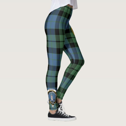Scotstee Clan MacKay Ancient Wappen Tartan Women Leggings (Rechts)