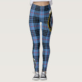 Scotstee Clan MacKay Blue Wappen Tartan Women Leggings (Vorderseite)