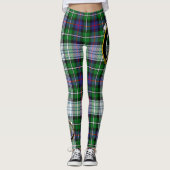 Scotstee Clan MacKenzie Dress Modernes Wappen Tart Leggings (Vorderseite)