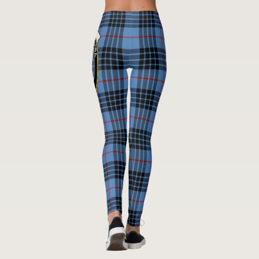 Scotstee Clan MacKie Ancient Wappen Tartan Women Leggings (Rückseite)