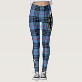 Scotstee Clan MacKie Ancient Wappen Tartan Women Leggings (Vorderseite)