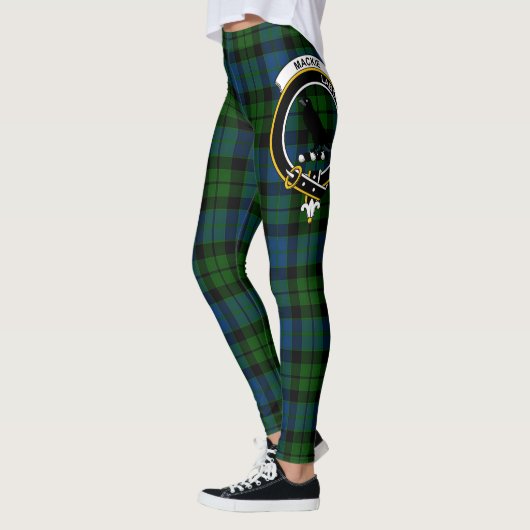 Scotstee Clan MacKie Wappen Tartan Frauen Leggings (Links)