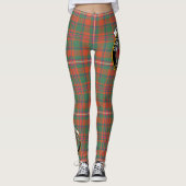 Scotstee Clan MacKinnon Ancient Wappen Tartan Wome Leggings (Vorderseite)