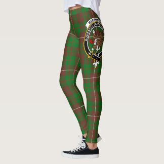 Scotstee Clan MacKinnon Jagd Modernes Wappen Tarta Leggings
