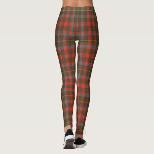 Scotstee Clan MacKintosh Hunting Weathered Tartan Leggings (Rückseite)