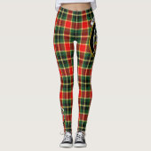 Scotstee Clan MacLachlan Hunting Modern Wappen Tar Leggings (Vorderseite)