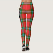 Scotstee Clan MacLaine von Loch Buie Wappen Tartan Leggings (Rückseite)