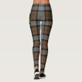 Scotstee Clan MacLaren Weathered Wappen Tartan Wom Leggings (Rückseite)