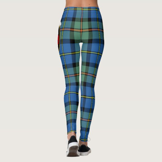 Scotstee Clan MacLeod von Harris ancient Wappen  Leggings (Rückseite)