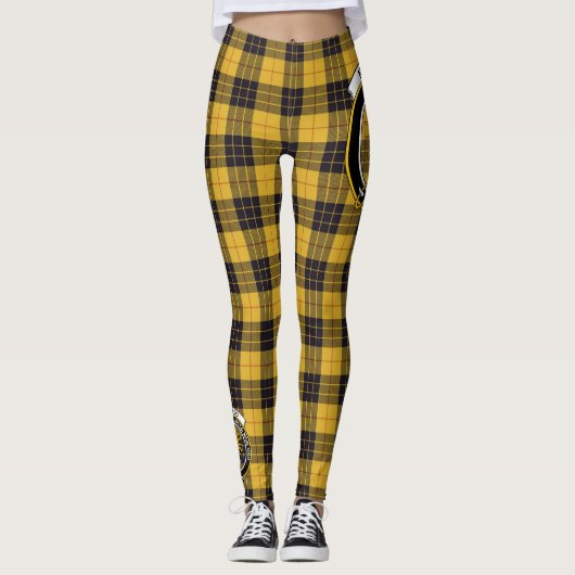 Scotstee Clan MacLeod von Lewis Ancient Wappen Tar Leggings (Vorderseite)