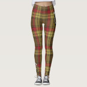 Scotstee Clan MacMillan Old WeatheredCrest Tartan Leggings (Vorderseite)