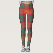Scotstee Clan MacNab Ancient Tartan Frauen Legging Leggings (Vorderseite)