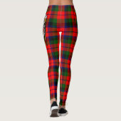 Scotstee Clan MacNaughtonCrest Tartan Women Leggings (Rückseite)